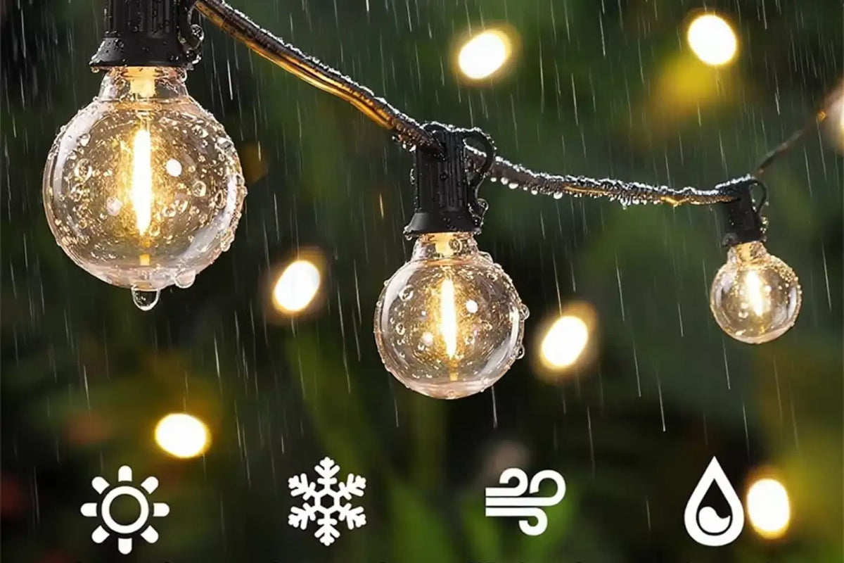 Éclairage LED pergola extérieur ambiance soirée
