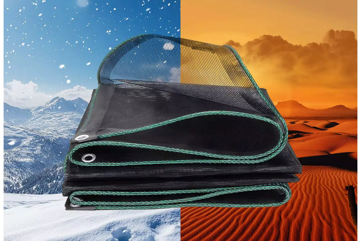 Voile d'ombrage noire pour pergola resistante toute saisons