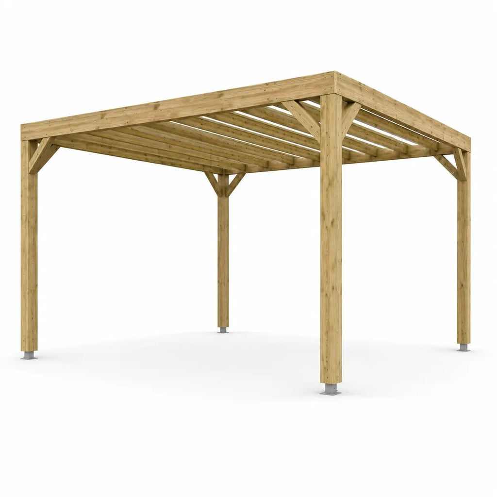 Valentine - Pergola bois naturel 3x4 - Pergola bois - Pergolys