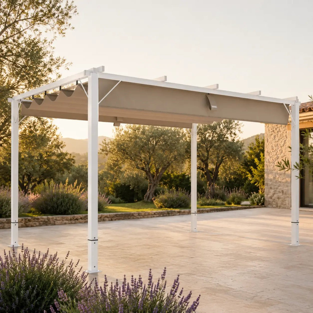 Zoé - Pergola en aluminium 4x3 - Pergola aluminium - Pergolys