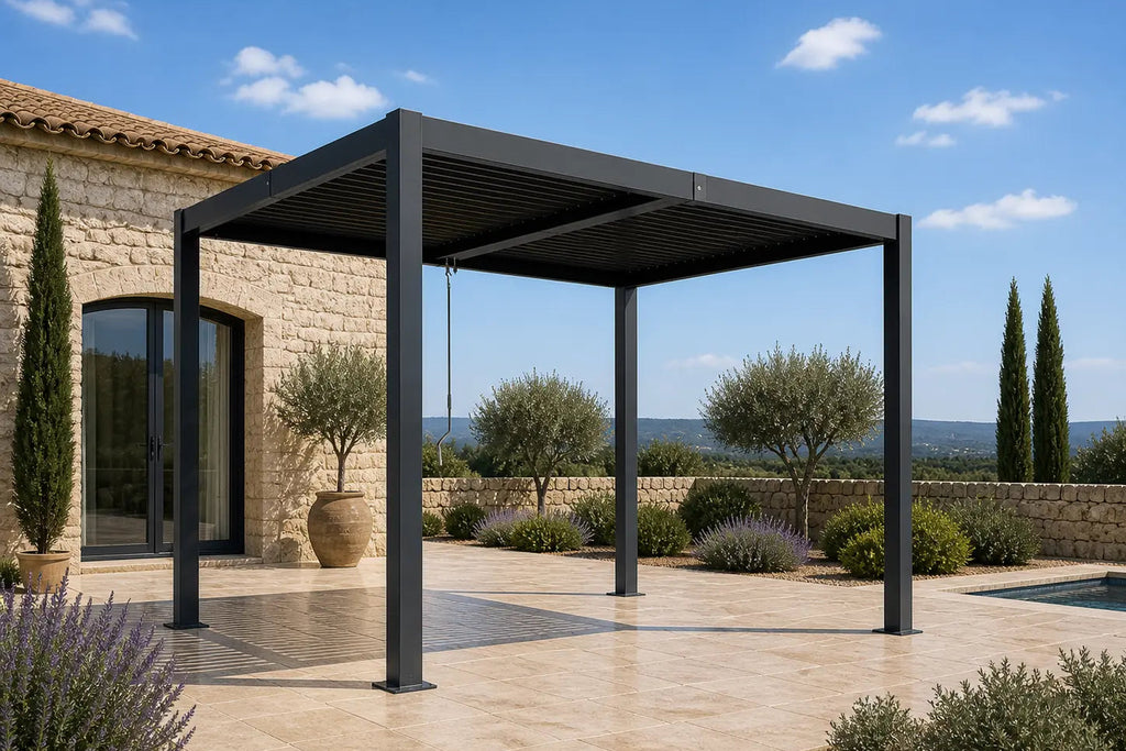 Clara. Pergola bioclimatique 3x3