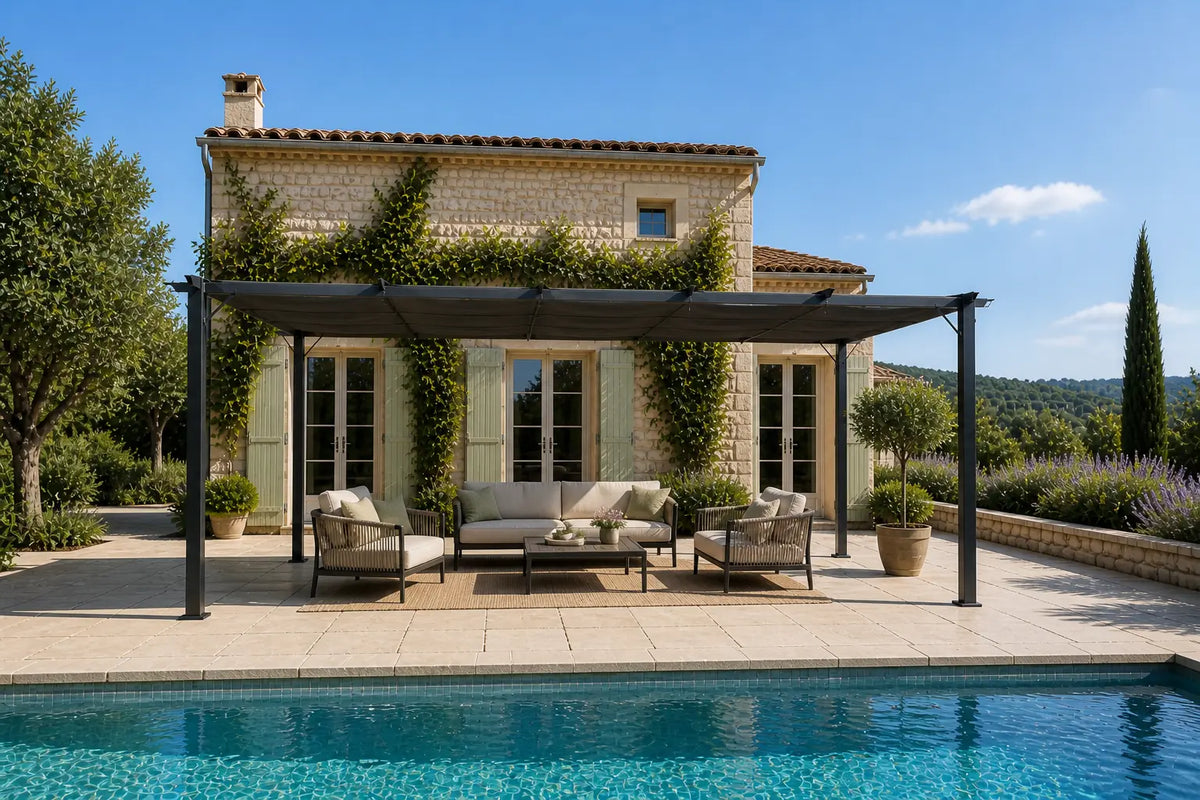 Zoé. Pergola aluminium 4x3