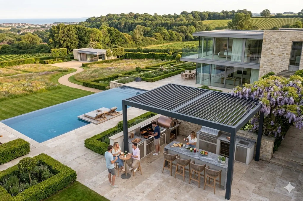 Clara. Pergola bioclimatique 3x3